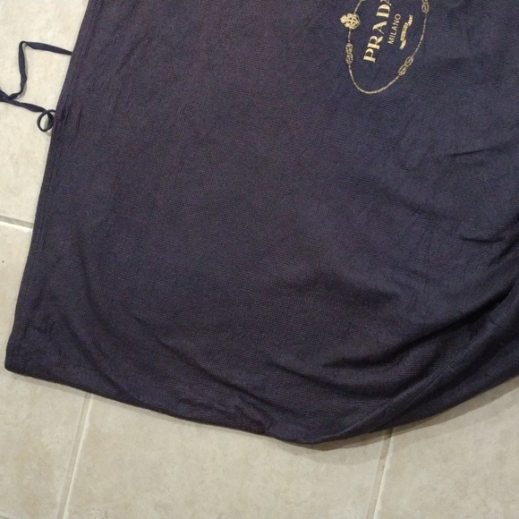 Prada Milano Blue XL Protective Dust Bag – Big Storage Dustbag 35.5x28.5-inch - Picture 5 of 10